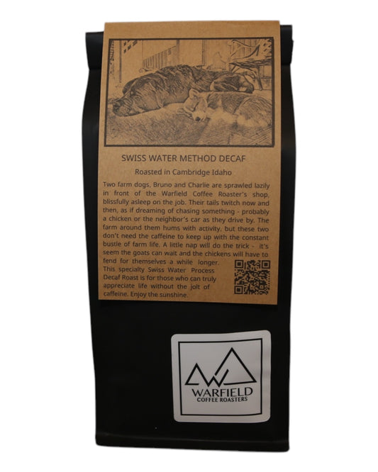 Decaf, Swiss Water Process Dark Roasted Coffee Beans