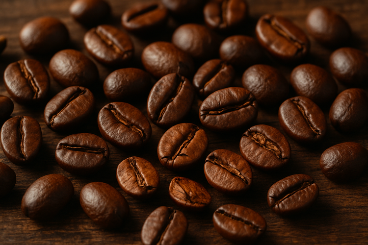 Dark Roasted Coffee Beans